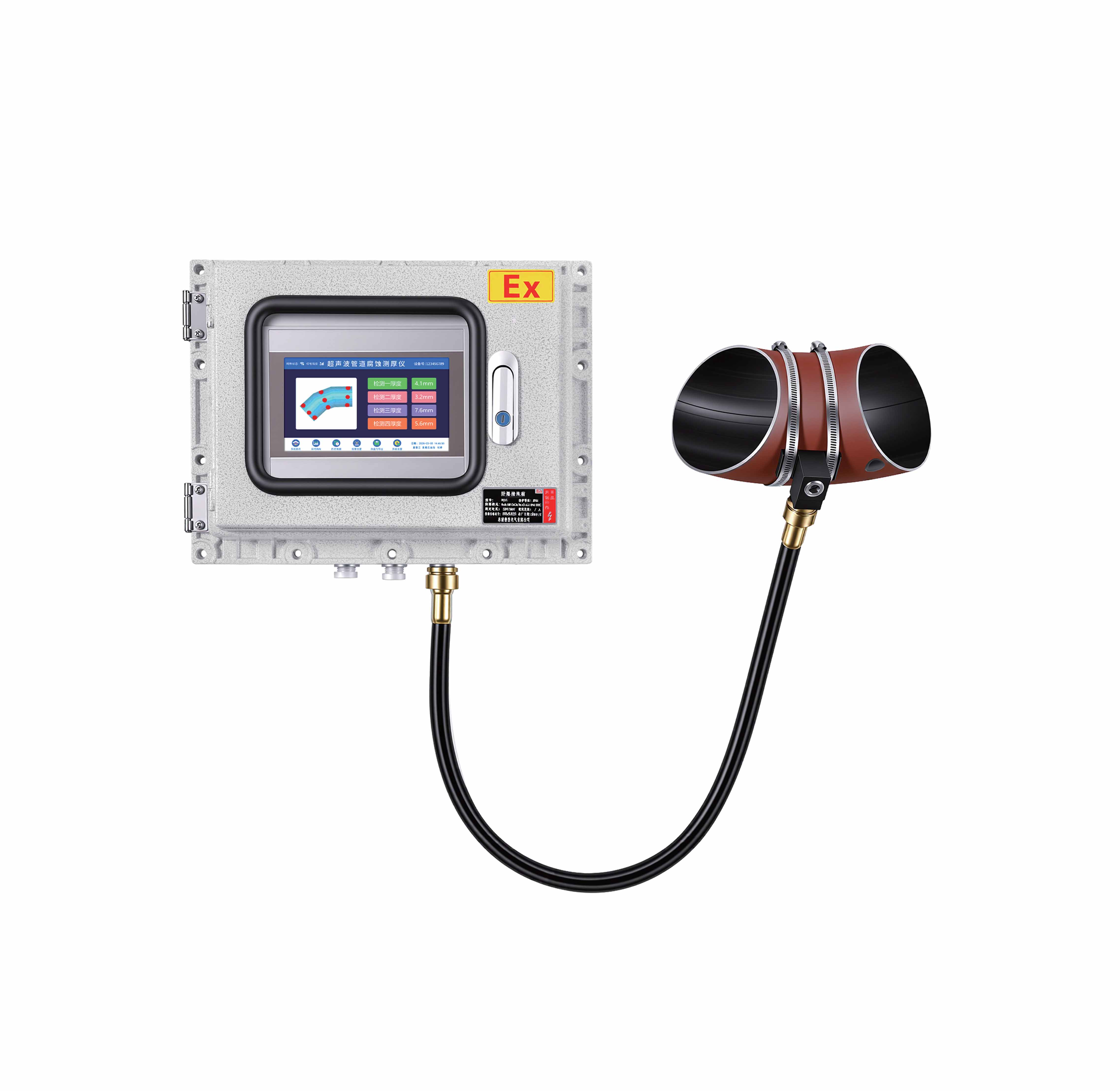 Ultrasonic corrosion monitoring